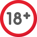 age icon 18+